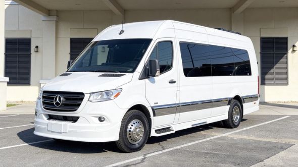 irving wedding sprinter van rental