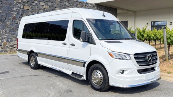 irving wine tour sprinter van rental