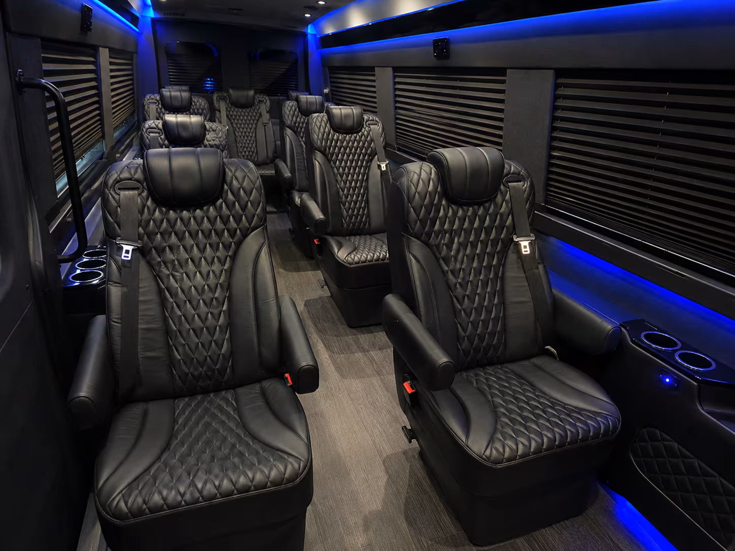 10 passenger sprinter van inside