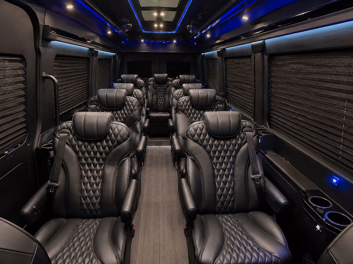 15 passenger sprinter van inside