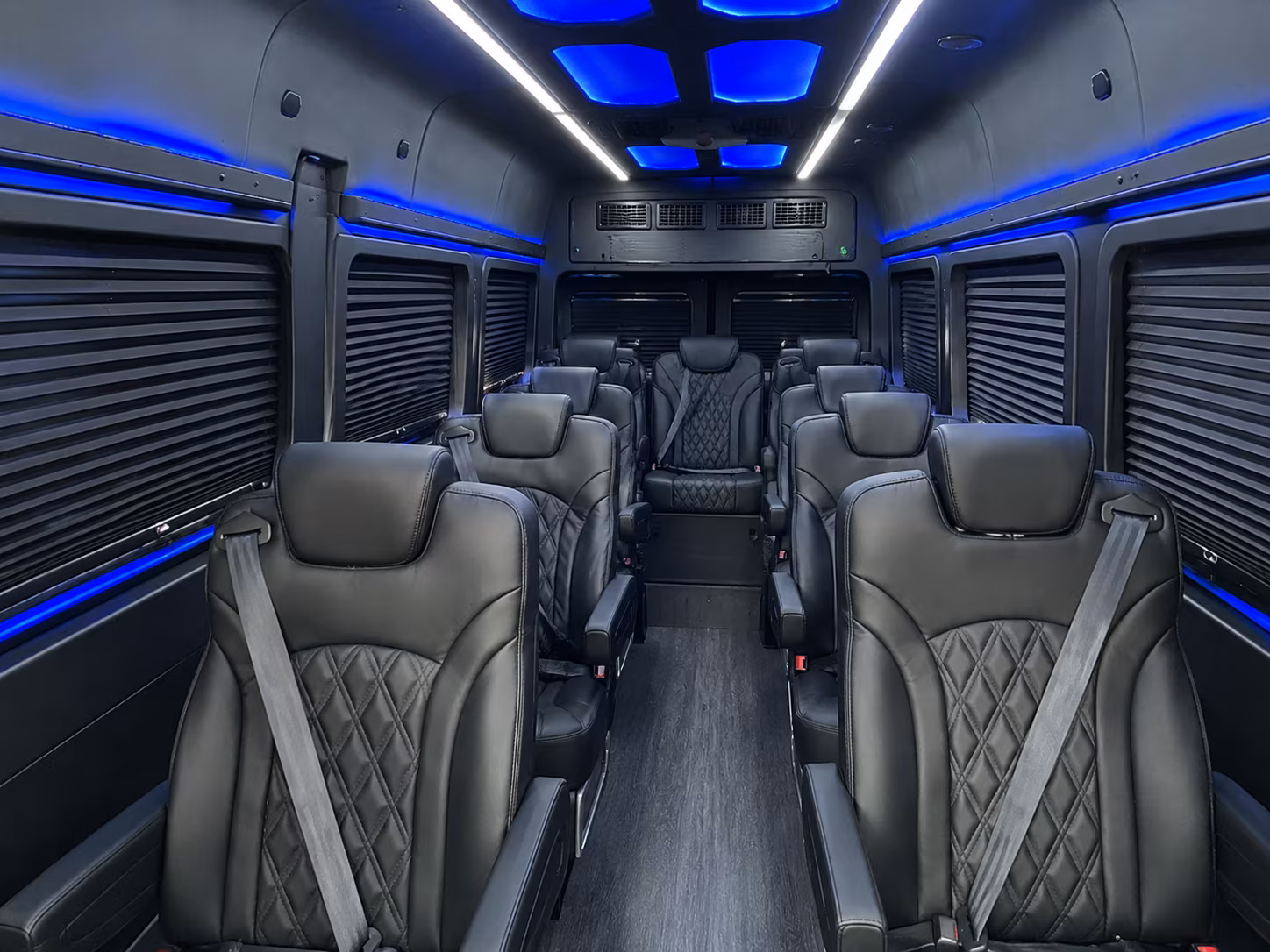 15 passenger sprinter van interior