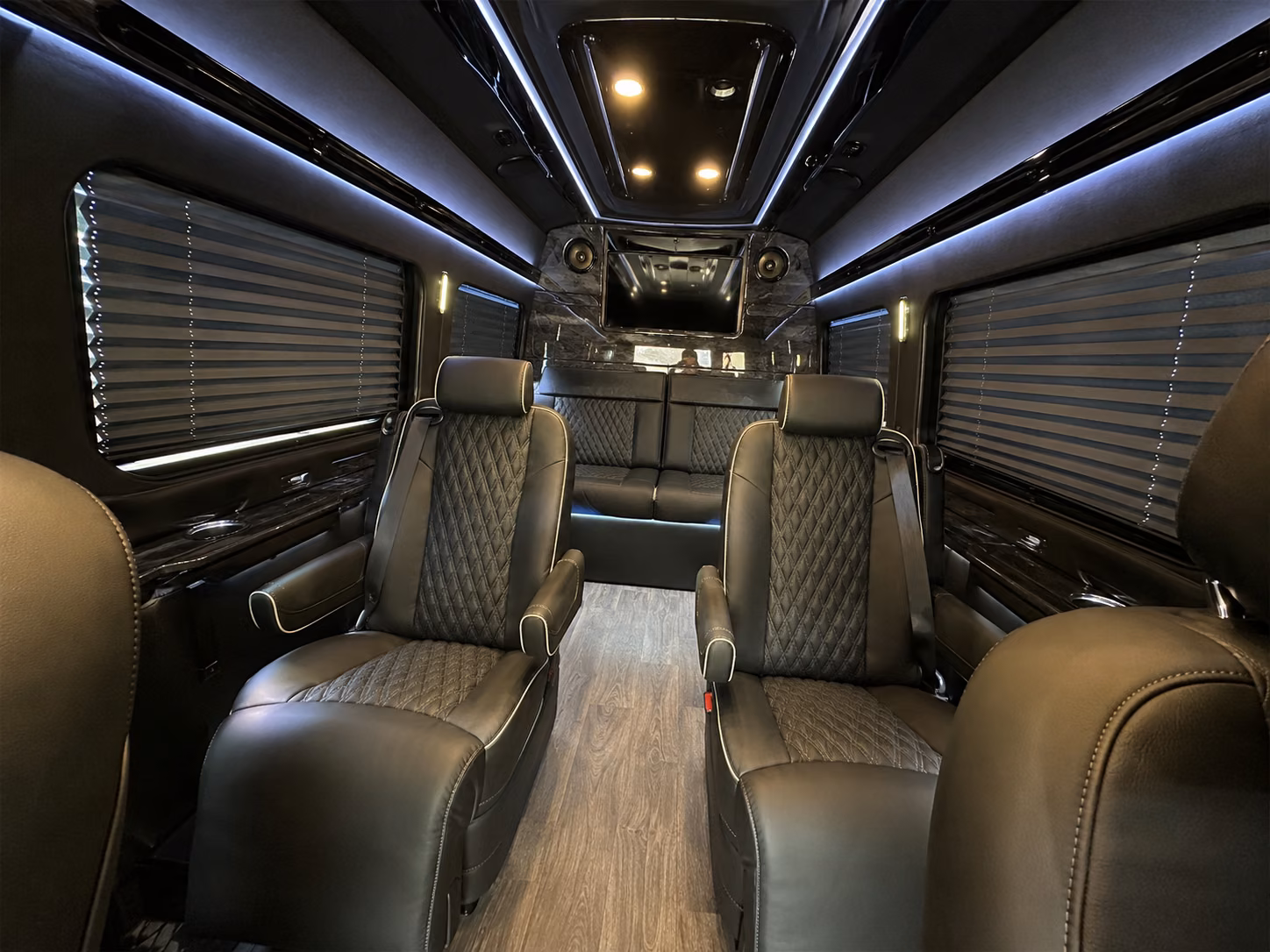 8 passenger sprinter van inside