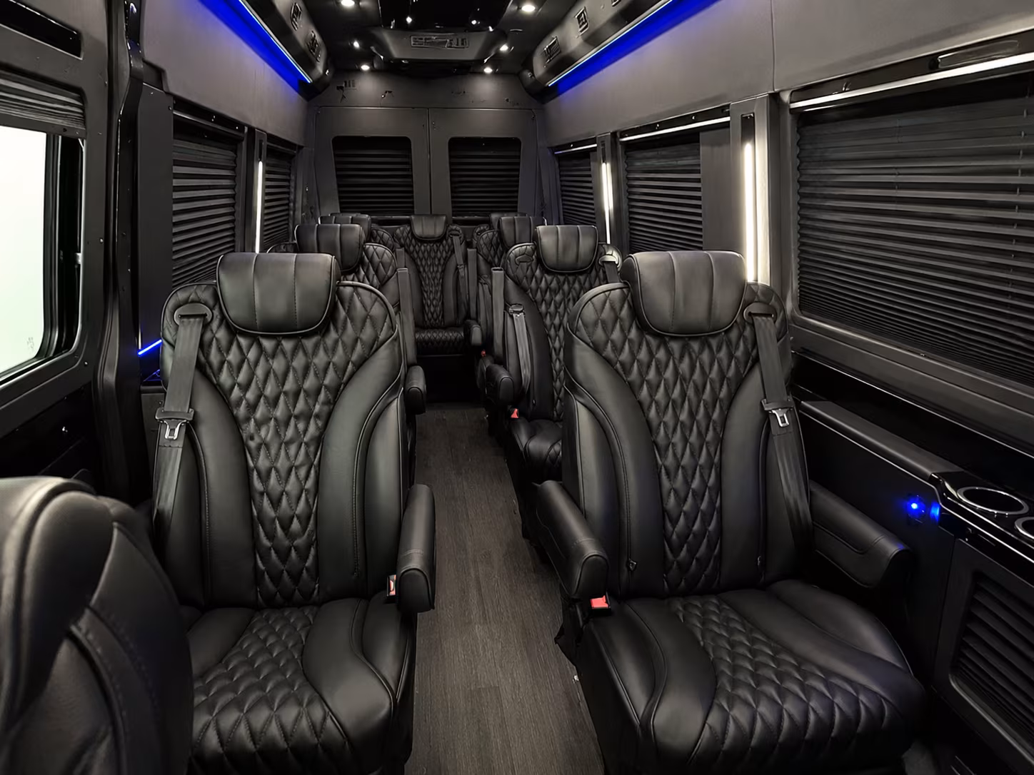 irving 12 passenger sprinter van inside