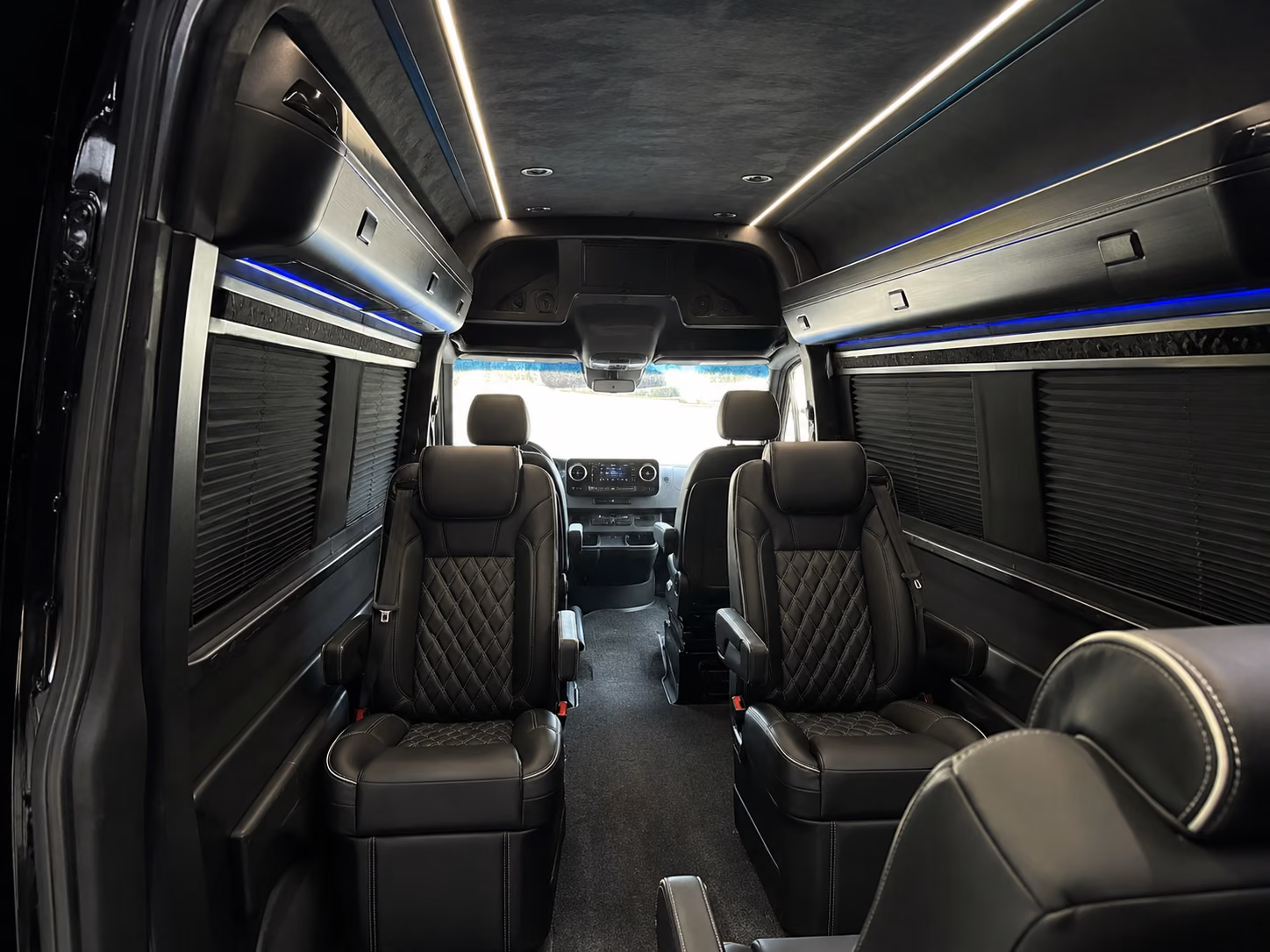 irving 8 passenger sprinter van interior