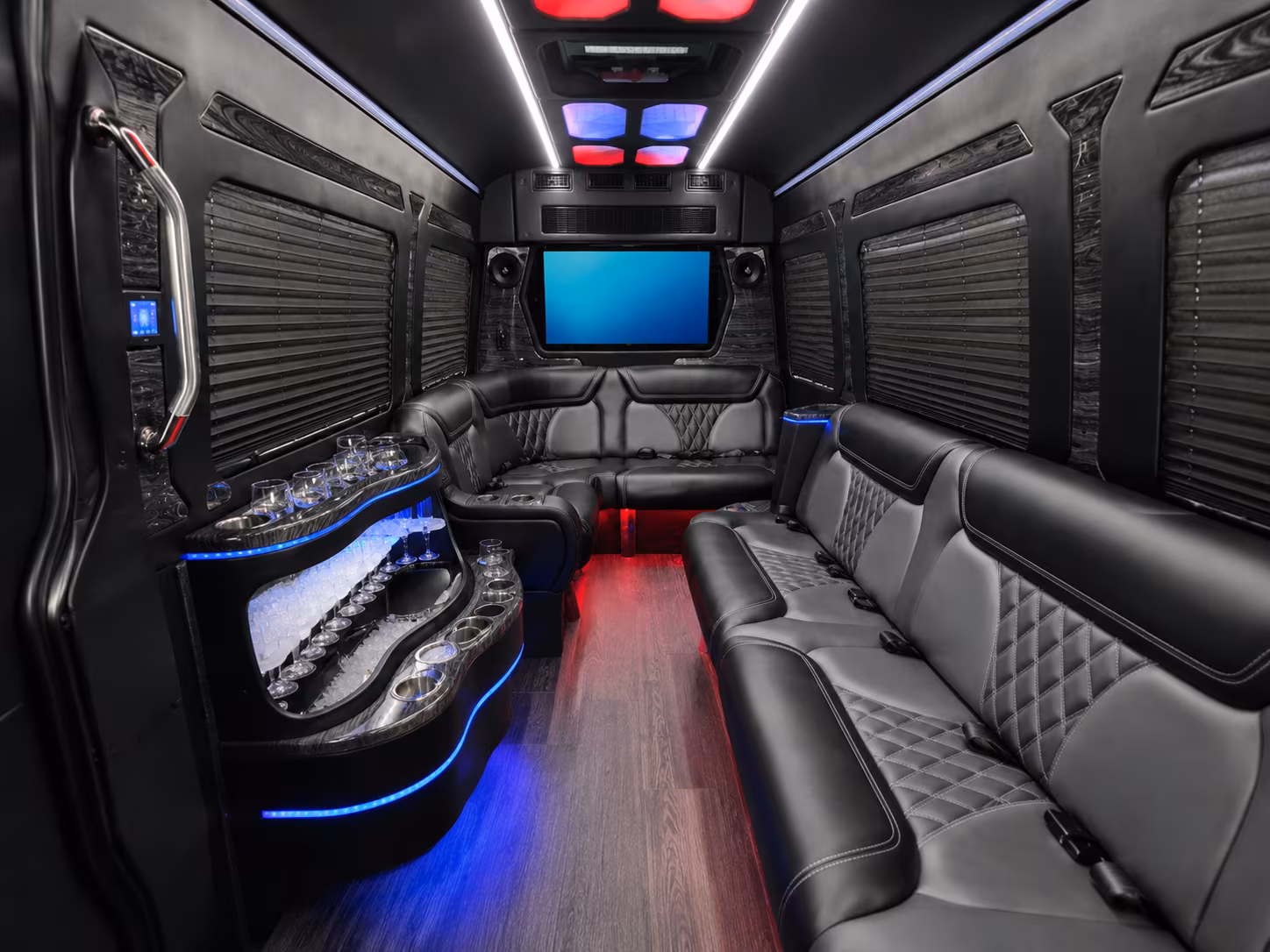 irving sprinter limousine interior