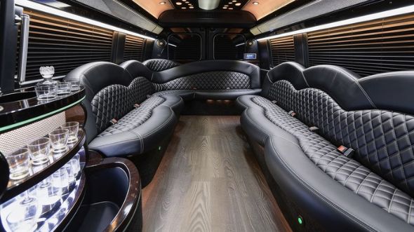 sprinter limousine inside irving